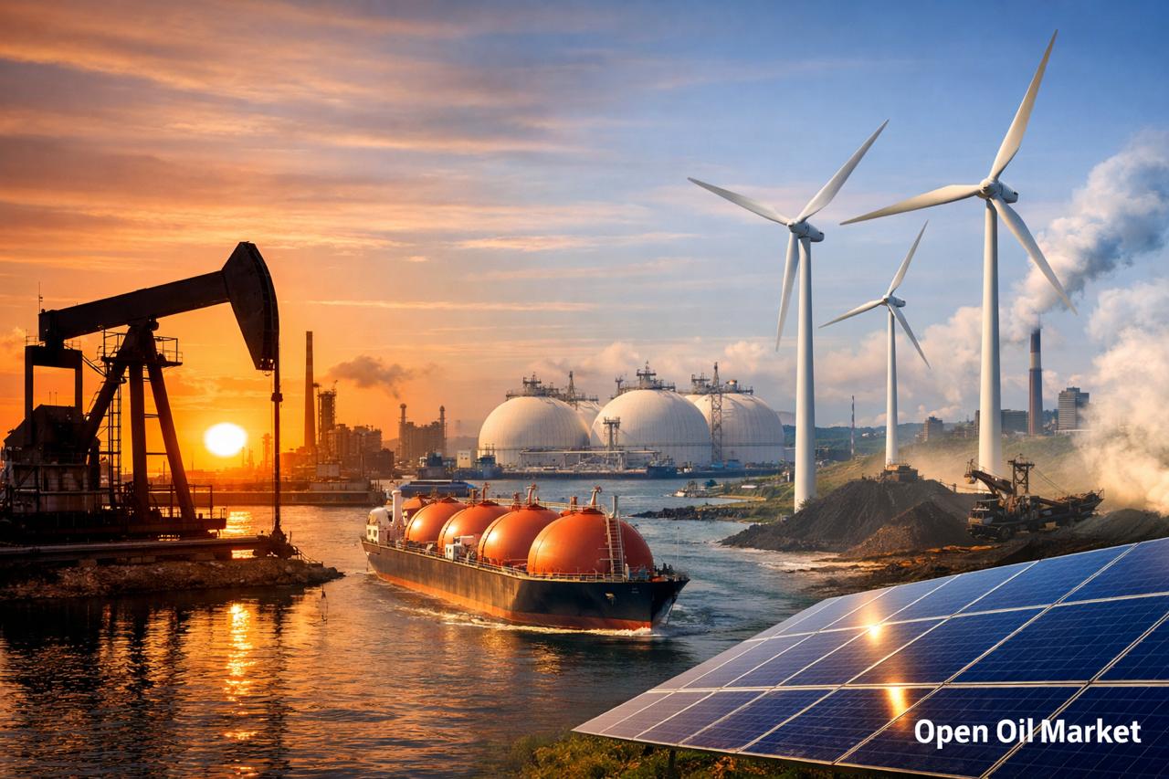 Nieuws olie-gas en energie — zondag 21 december 2025 Wereldwijde markt energie, olie, gas, elektriciteit