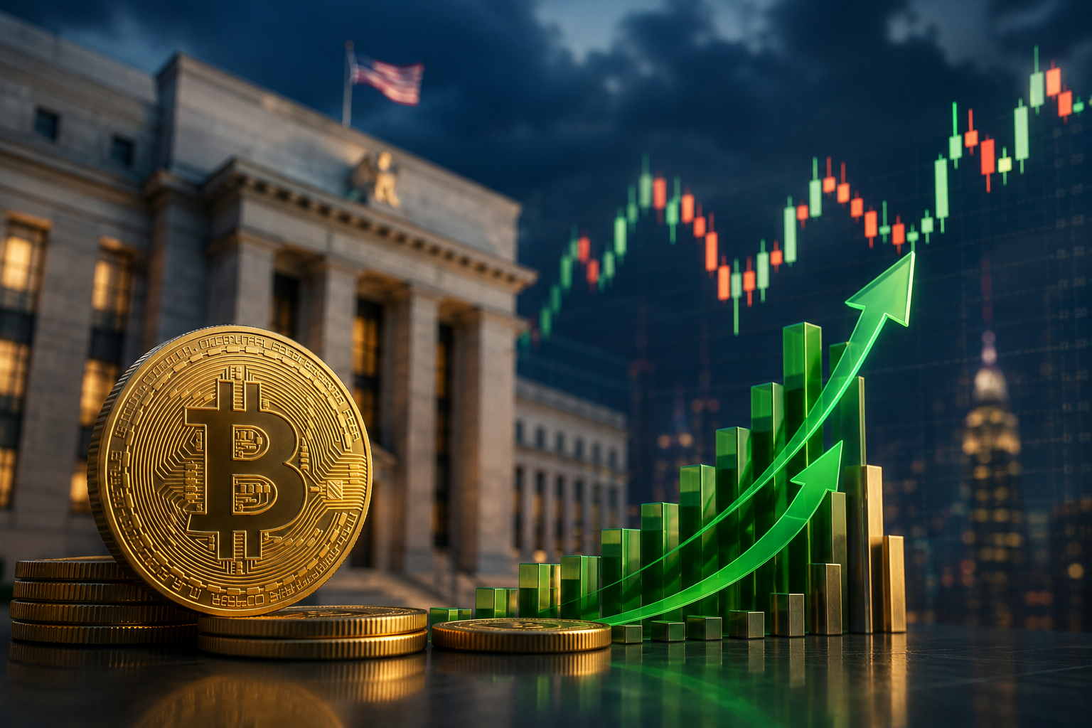Cryptocurrency Nieuws: Vrijdag 31 juli 2026 - Bitcoin houdt $64.000 na "hawkish" pauze van de Fed, terwijl kapitaal terugkeert naar spot-ETF's