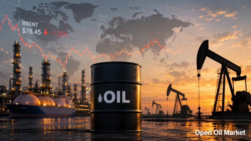 Wereldmarkt voor olie en energie op 13 juni 2026: Brent, WTI, gas, LNG, raffinaderijen, olieproducten en elektriciteit