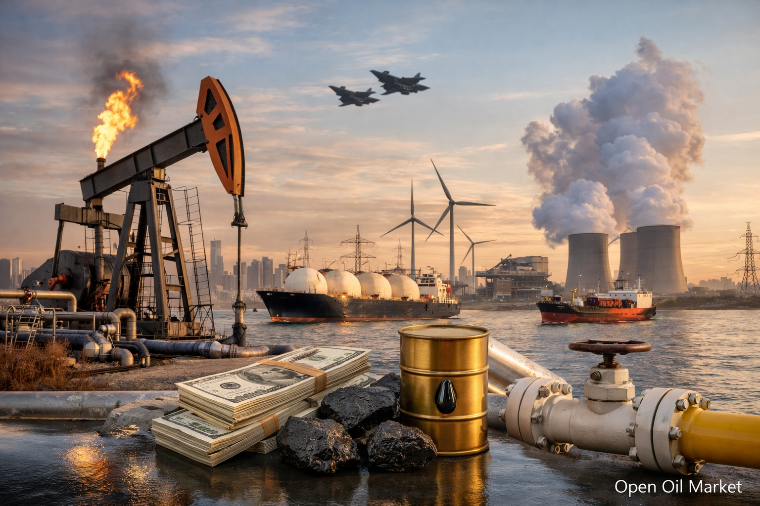 Wereldwijde olie- en gasmarkt: olie, gas, elektriciteit en RES - 25 januari 2026