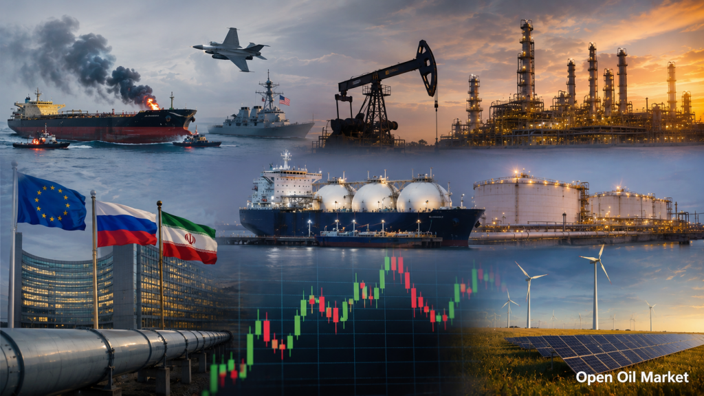 Overzicht energiebronnen 24 juli 2026: prijzen van Brent en WTI, gas TTF, OPEC+, raffinaderijen, olieproducten, duurzame energiebronnen en kolen