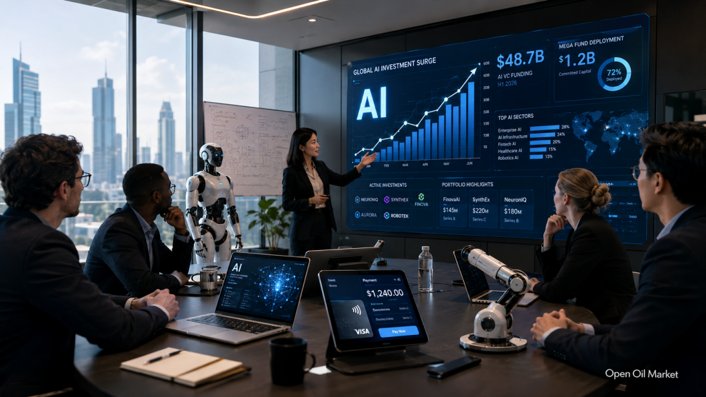 Wereldwijde risicokapitaalmarkt 28 juni 2026: investeringen in kunstmatige intelligentie, fintech en robotica