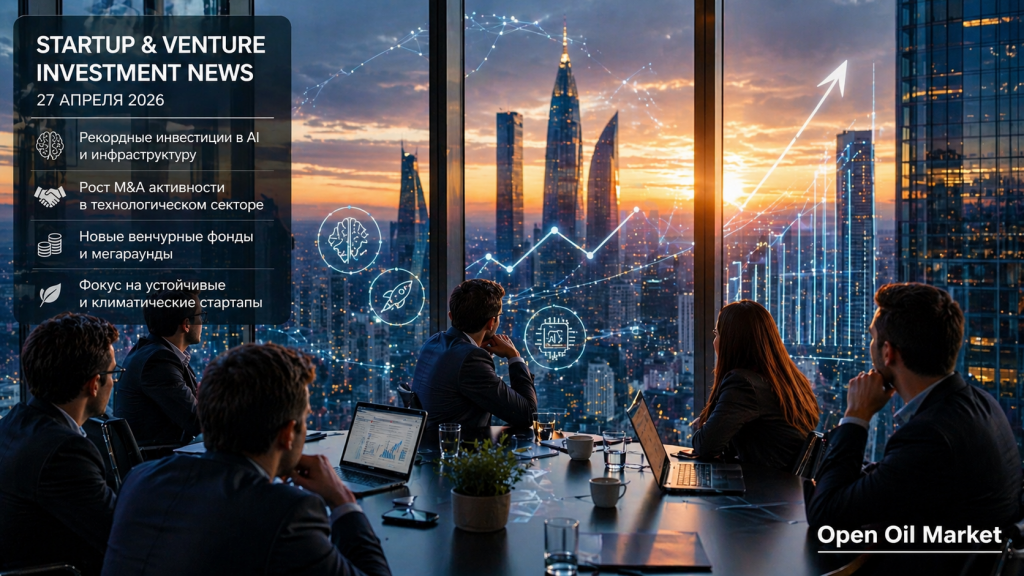 Nieuws over startups en durfkapitaal, maandag, 27 april 2026 — recordinvesteringen in AI en groei M&amp;A