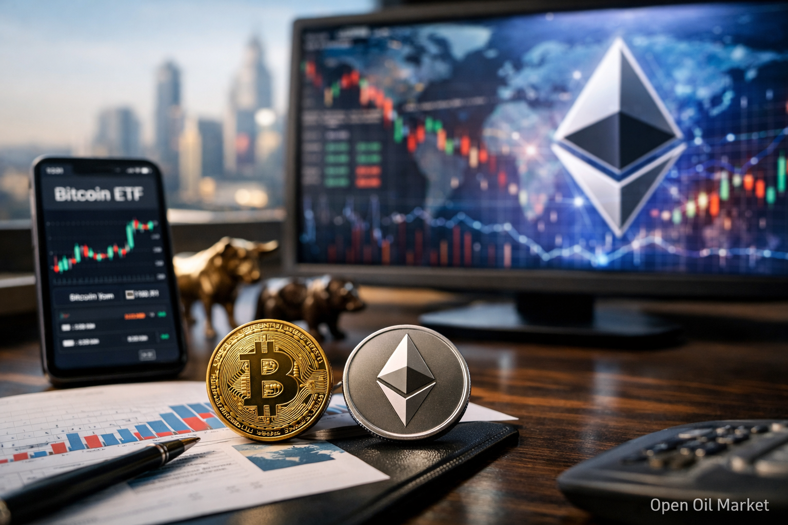 Cryptocurrency nieuws – maandag 2 maart 2026: omkeer van stromen in Bitcoin-ETF, risk-off in de wereld en focus op de roadmap van Ethereum