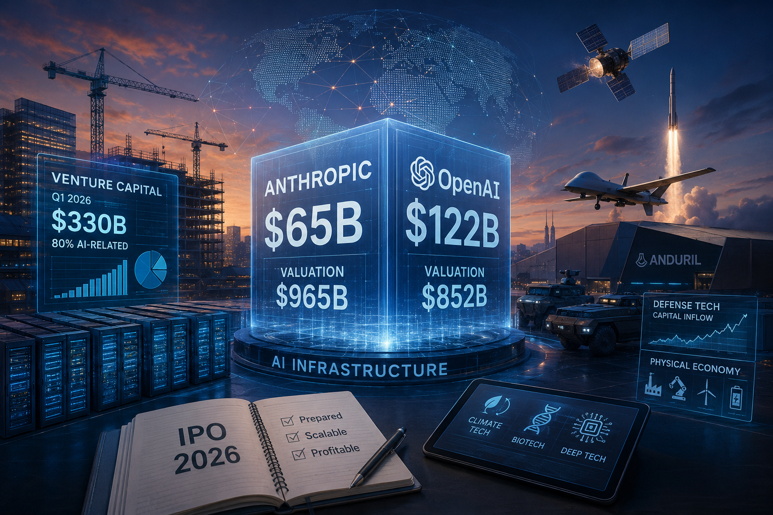 Startup- en durfkapitaalnieuws, woensdag 3 juni 2026: AI-infrastructuur, defensietechnologie en inzet op fysieke economie