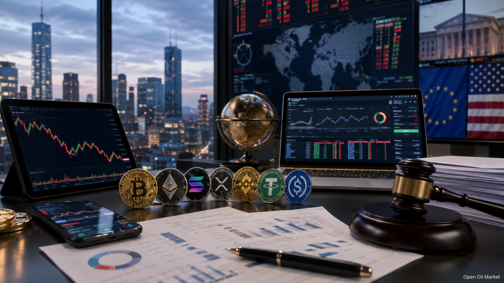 Cryptocurrency-nieuws donderdag 28 mei 2026: Bitcoin onder druk, stablecoins in het middelpunt van de regelgeving en investeerders wachten op nieuwe impulsen.