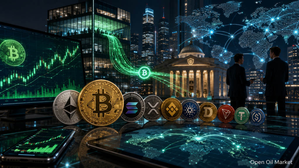 Cryptocurrency-markt 21 juli 2026: Bitcoin houdt belangrijke niveaus, ETF-stromen en top-10 digitale activa