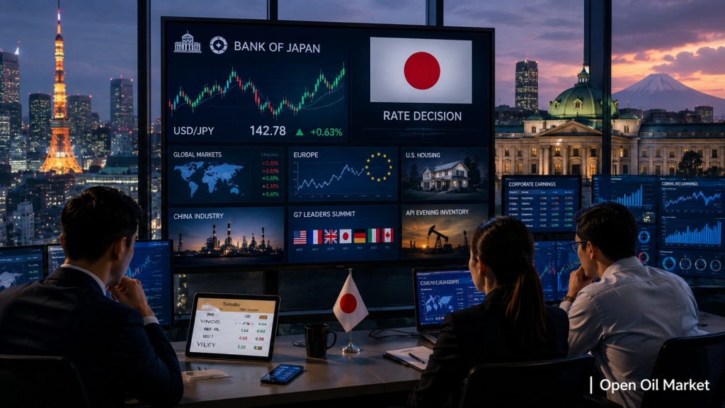 Economische gebeurtenissen en bedrijfsrapporten — dinsdag 16 juni 2026: rente Bank van Japan, ZEW en API