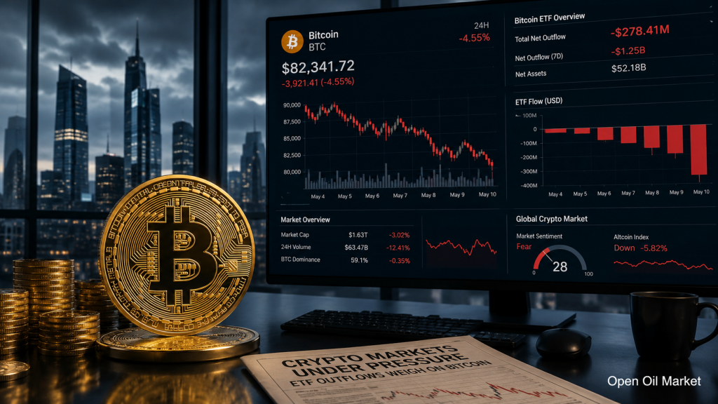 Cryptocurrency nieuws 2 juli 2026: Bitcoin onder druk van ETF-uitstroom en daling van de digitale activa-markt