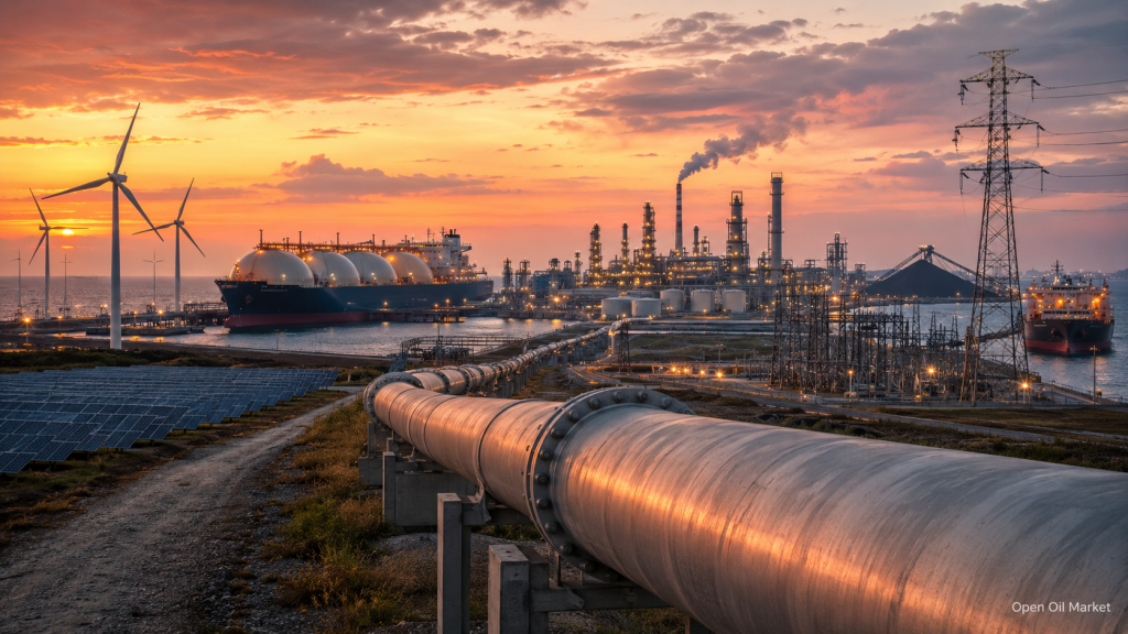 Nieuws over de olie- en energiesector 27 mei 2026: olie, gas, LNG, VIE en wereldwijde TES