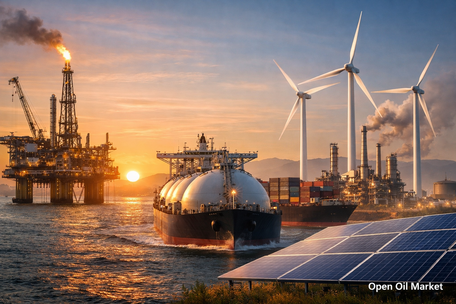 Nieuws olie en gas en energie, dinsdag 30 december 2025: overschot olie en versnelling van de energietransitie