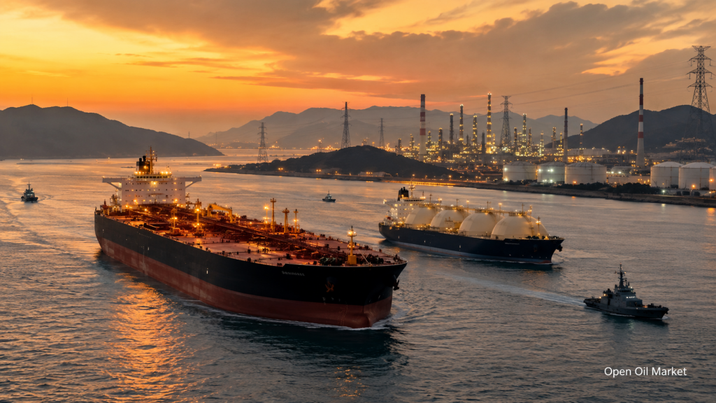 Wereldwijde ТЕК 21 juni 2026: olie, gas, LNG, elektriciteitsvoorziening, VИЭ, kool, raffinaderijen en petroleumproducten.