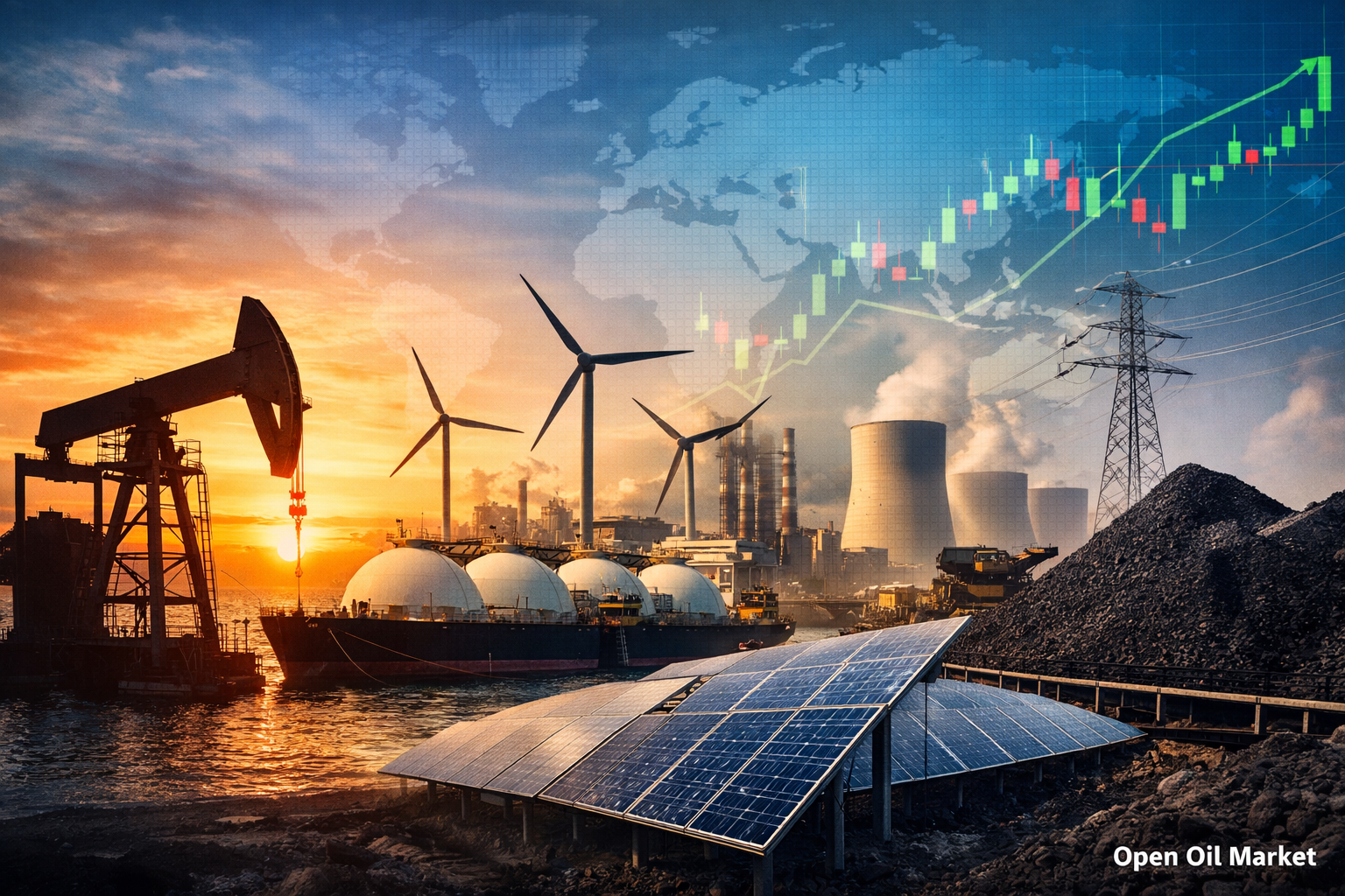 Nieuws olie en gas en energie - woensdag, 24 december 2025 Wereldwijde energiemarkt, olie, gas, elektriciteit