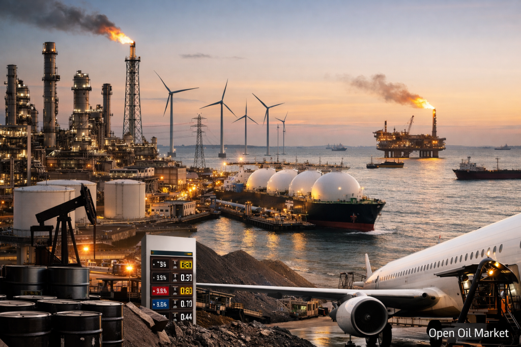 Nieuws over olie en energie op 26 maart 2026 – olie $100, diesel tekort en stijgende marge van raffinaderijen