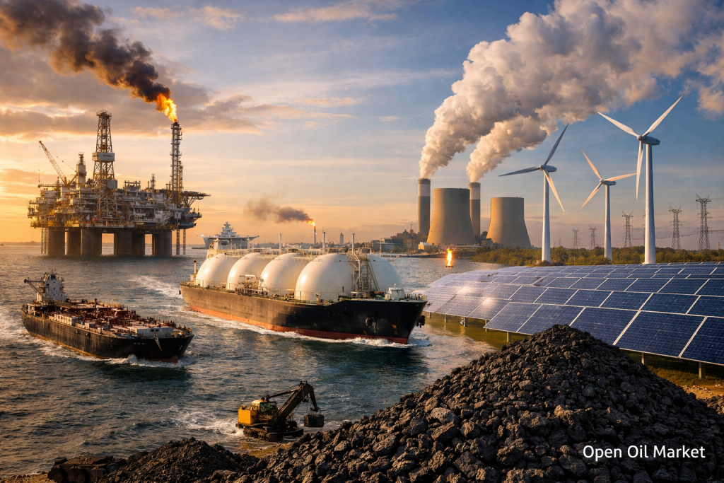 Wereldwijde energiemarkt 6 april 2026: olieschok, LNG en energiebalans