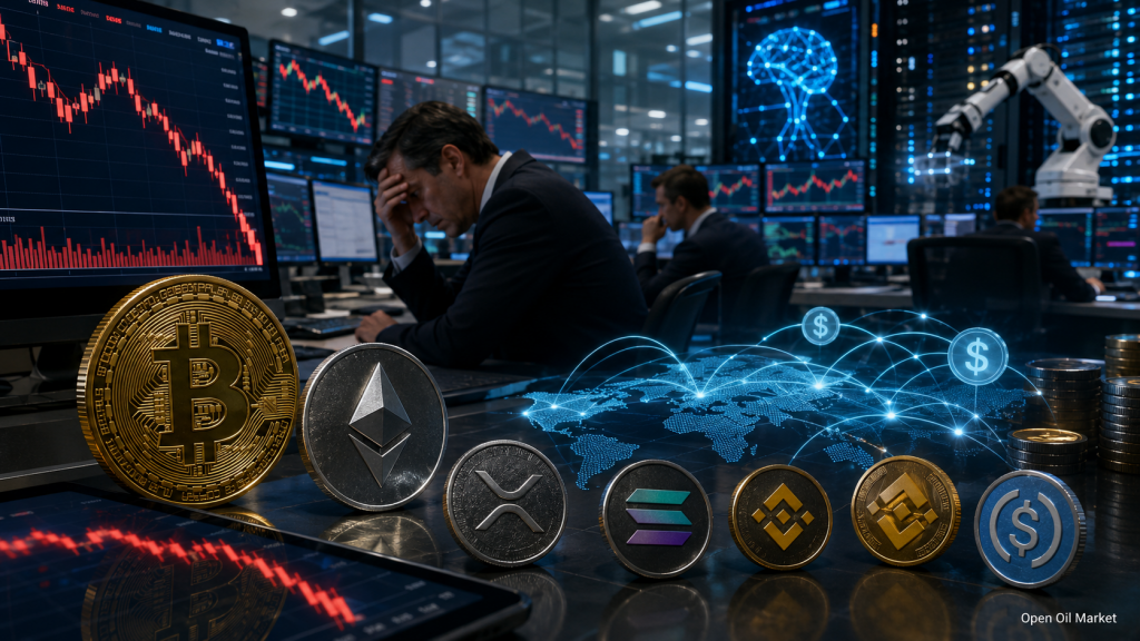 Wereldwijde cryptomarkt 6 juni 2026: Bitcoin, Ethereum, ETF's, stablecoins en verschuiving van kapitaalstromen