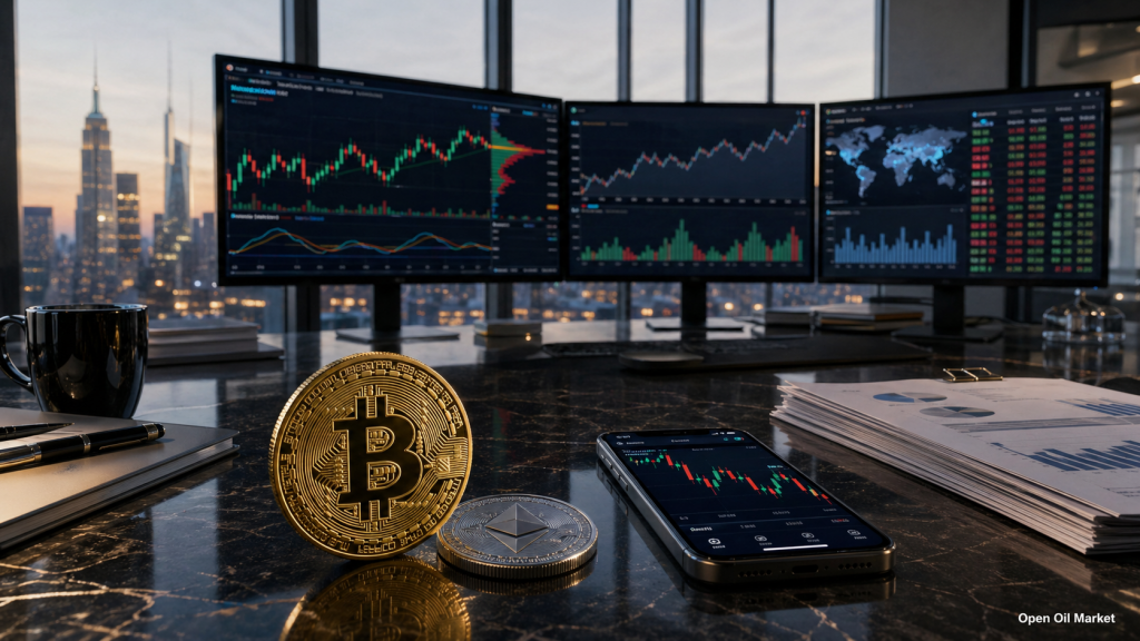 Cryptocurrency-markt 1 mei 2026: Bitcoin, Ethereum, ETF en regulering