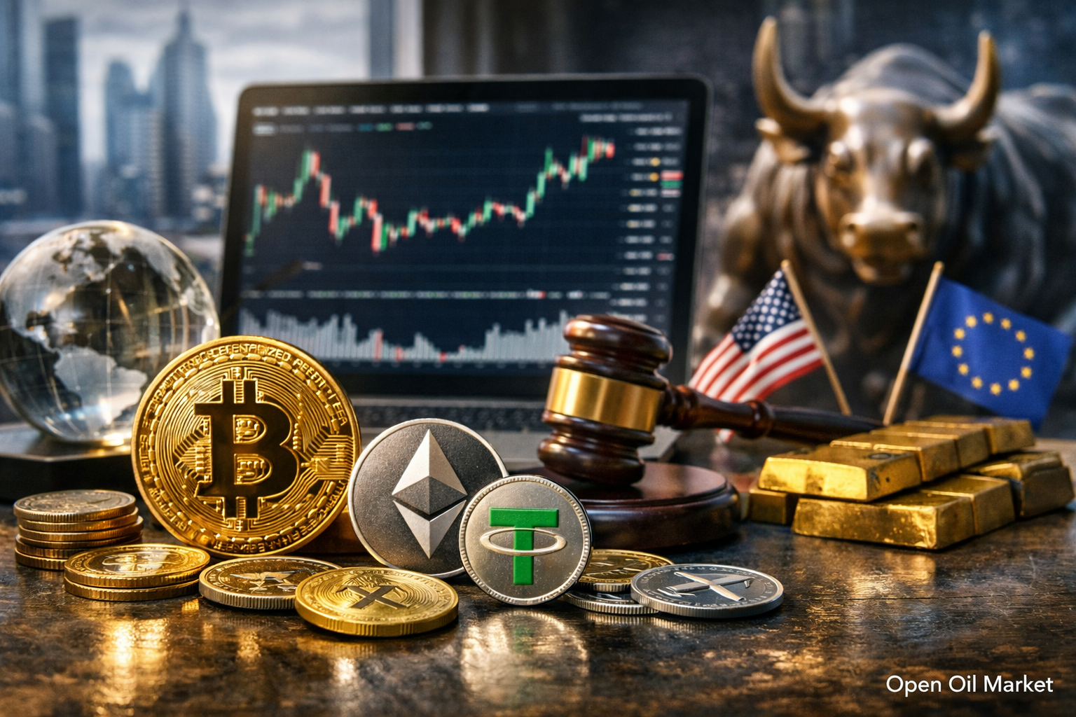 Cryptocurrency Nieuws 23 maart 2026: Bitcoin houdt de markt, groei van de rol van stablecoins en tokenisatie