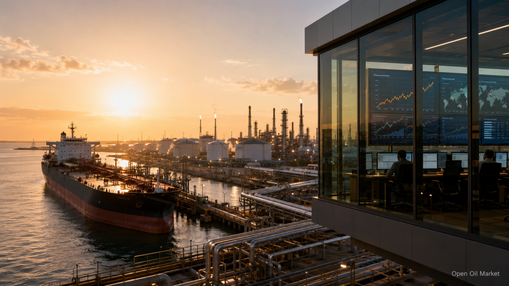 Wereldwijde energiesector 8 juni 2026 - olie, gas, elektriciteit, hernieuwbare energie, steenkool en aardolieproducten