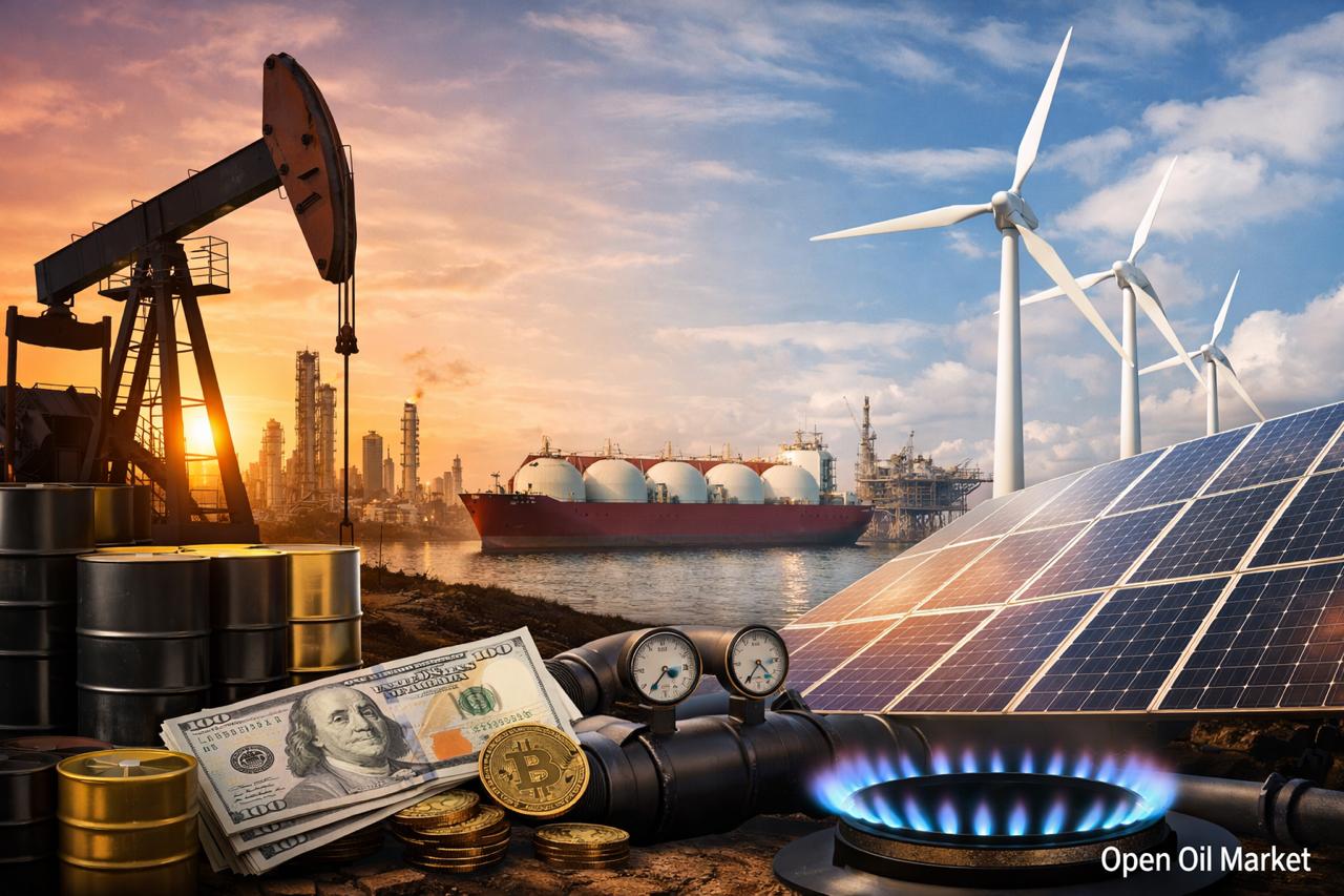 Nieuws olie- en gasindustrie en energie 22 december 2025 — wereldwijde markten, olie, gas en Open Oil Market
