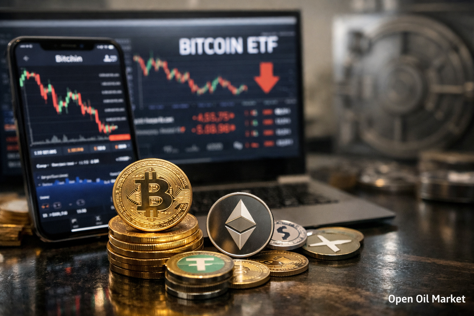 Cryptocurrency-nieuws - 22 februari 2026: uitstroom uit Bitcoin-ETF en Bitcoin op $70.000