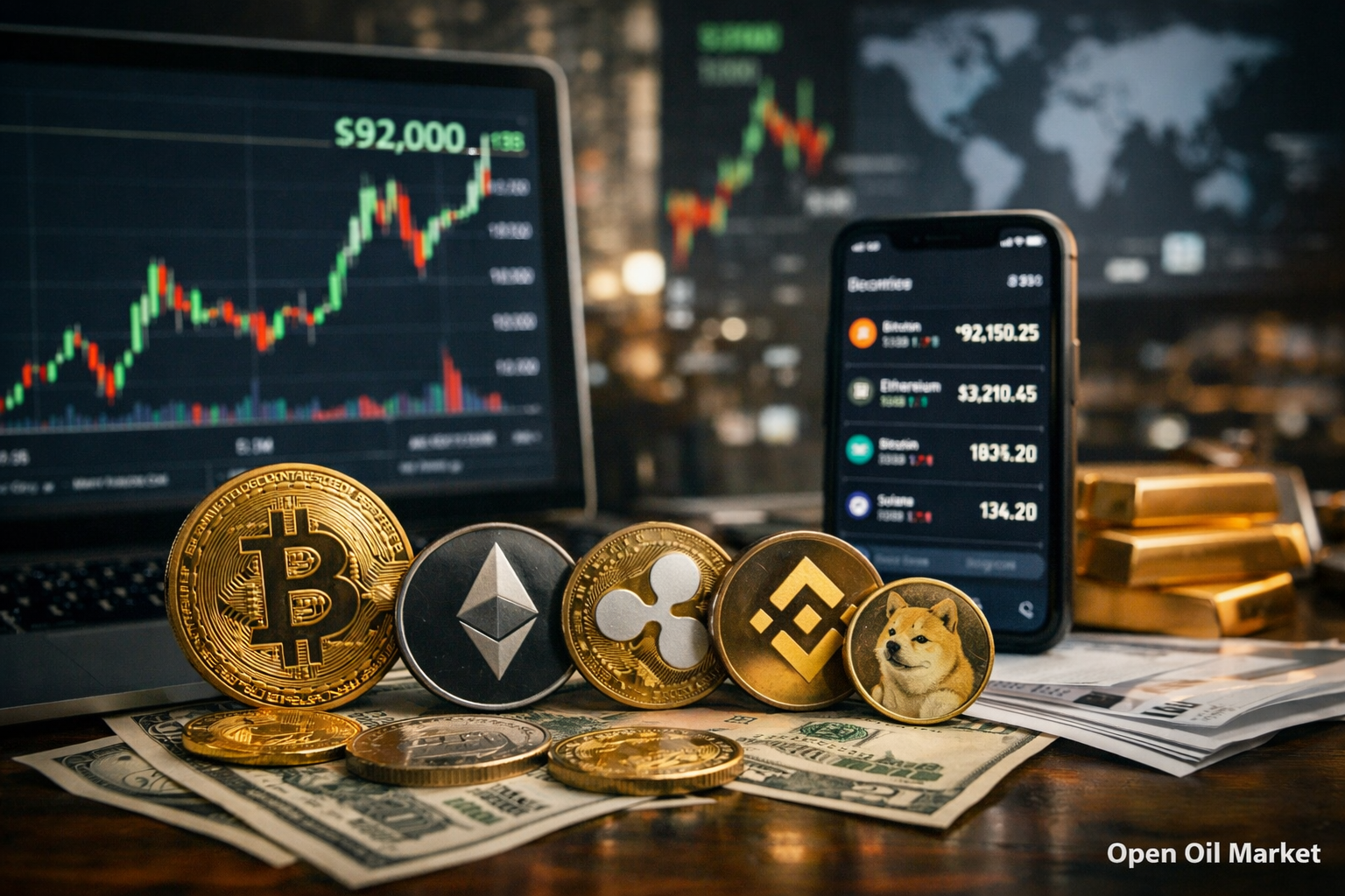 Markt cryptocurrency 20 januari 2026 bitcoin, ethereum en de markt voor digitale activa