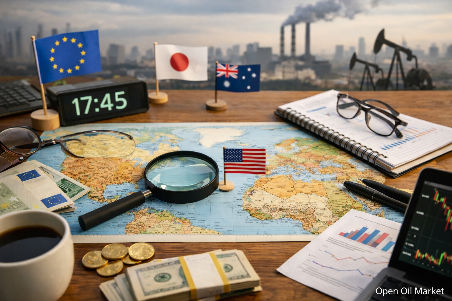 Economische gebeurtenissen en bedrijfsrapporten - maandag 2 maart 2026: wereldwijde Manufacturing PMI, ISM VS en opmerkingen van de president ECB