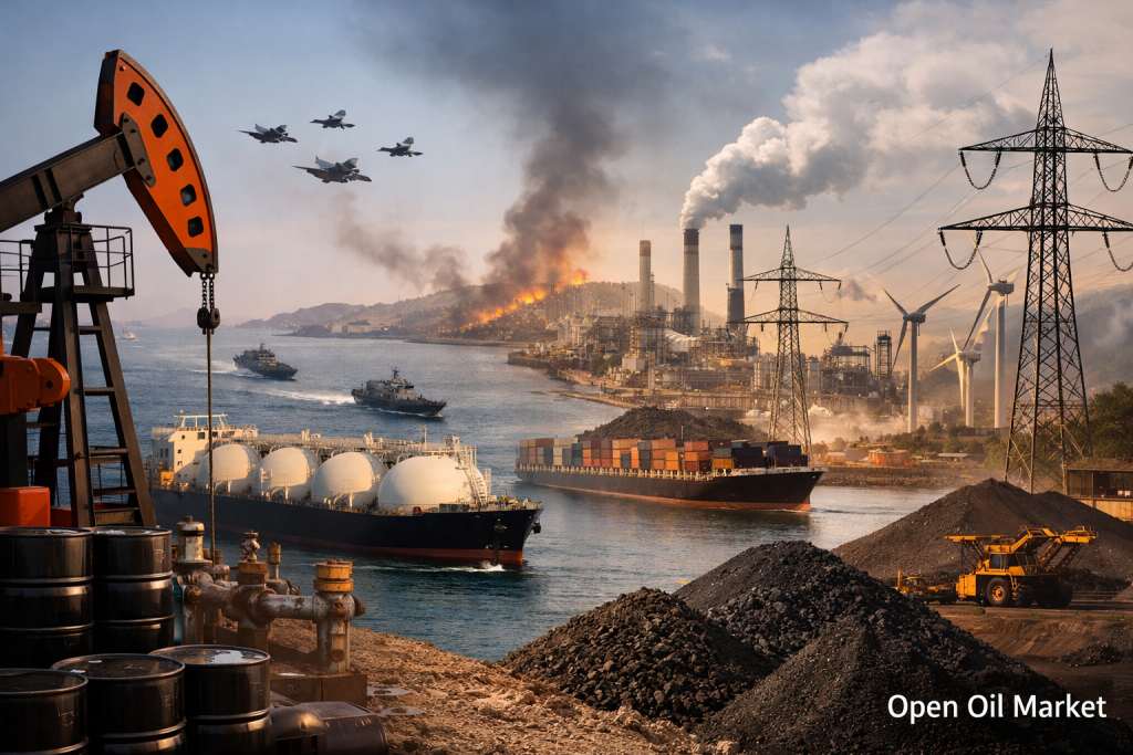 Nieuws olie en gas en energie 3 april 2026 — olie, gas, LNG, raffinaderijen en elektriciteit