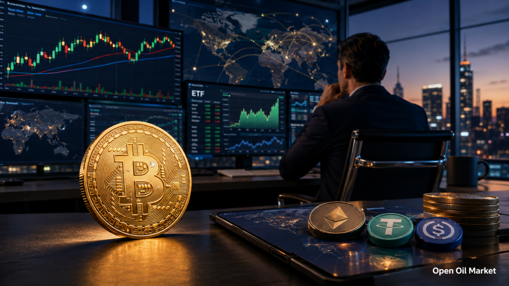 Crypto Nieuws, maandag 15 juni 2026: Bitcoin behoudt cruciale zone, investeerders evalueren ETF's, stablecoins en tokenisatie van activa