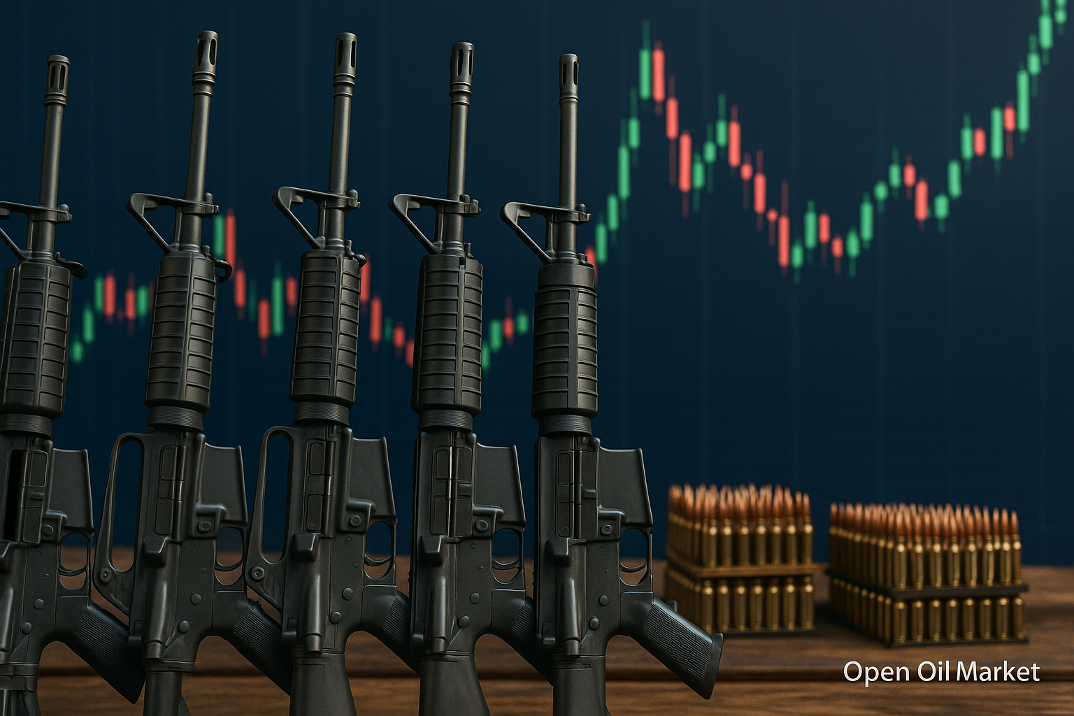 Wereldwijde wapenboom: recordinkomsten van wapenproducenten