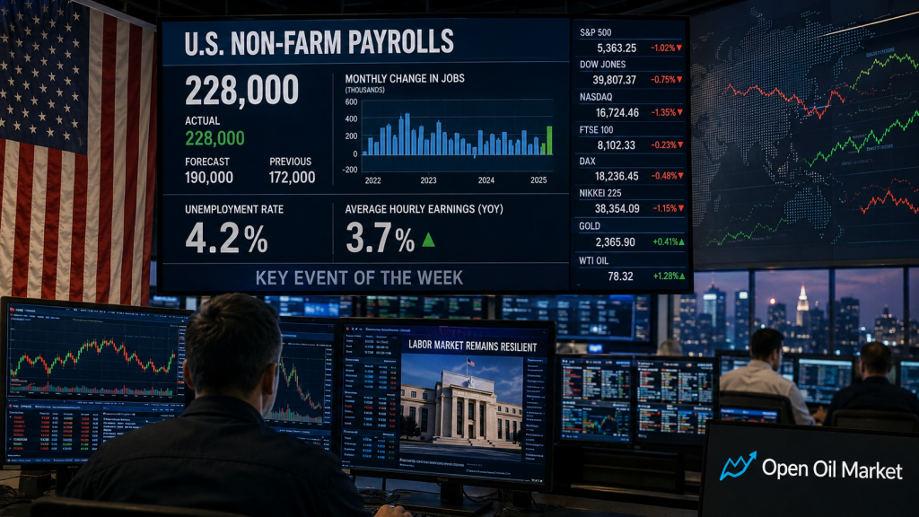 Kalender voor investeerders 29 juni - 5 juli 2026 NFP VS, PMI, inflatie, CB RF en OPEC+