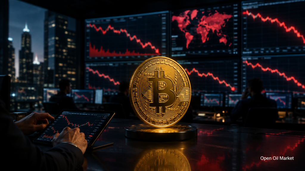 Bitcoin test een belangrijke zone te midden van druk op de wereldwijde cryptocurrency-markt op 25 juni 2026