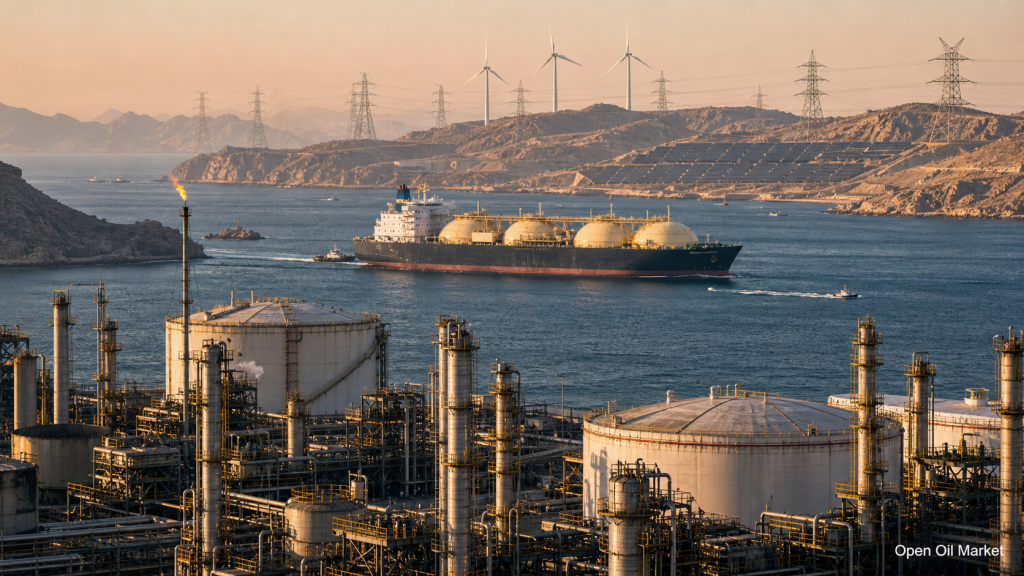 Nieuws olie- en gasindustrie en energie — maandag, 4 mei 2026: OPEC+ verhoogt quota te midden van crisis in de Straat van Hormuz en brandstoftekort.
