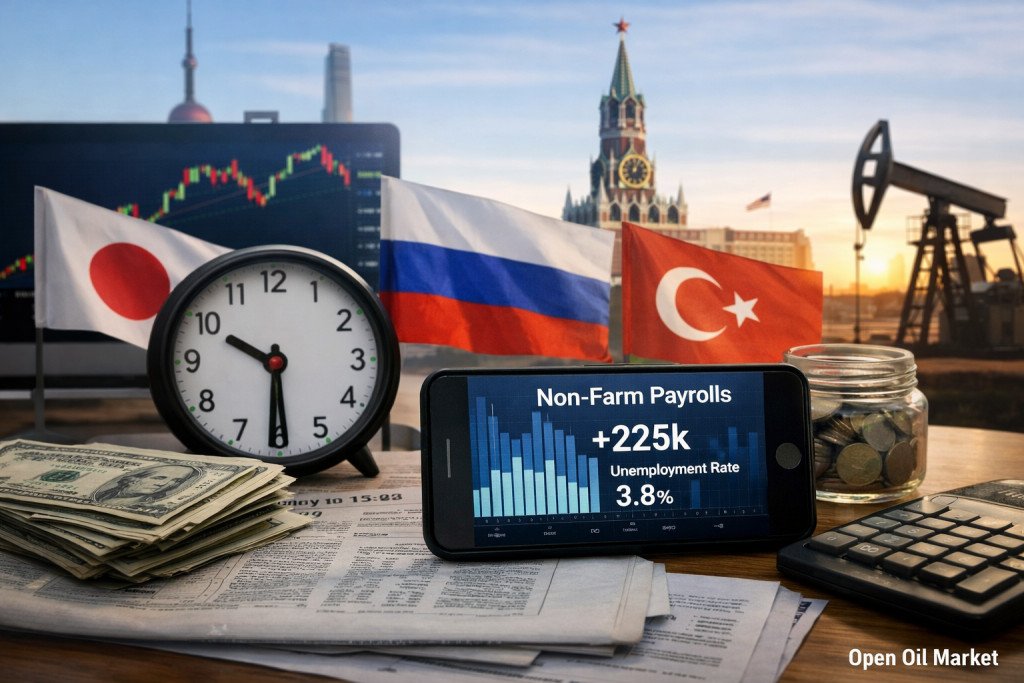 Economische kalender 3 april 2026, arbeidsmarkt VS en wereldeconomie