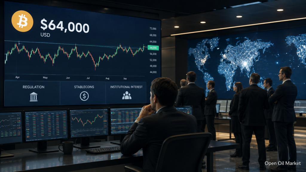 Cryptovaluta markt 23 juni 2026: Bitcoin rond 64.000 dollar, Ethereum onder druk, top-10 digitale activa en belangrijke signalen voor investeerders