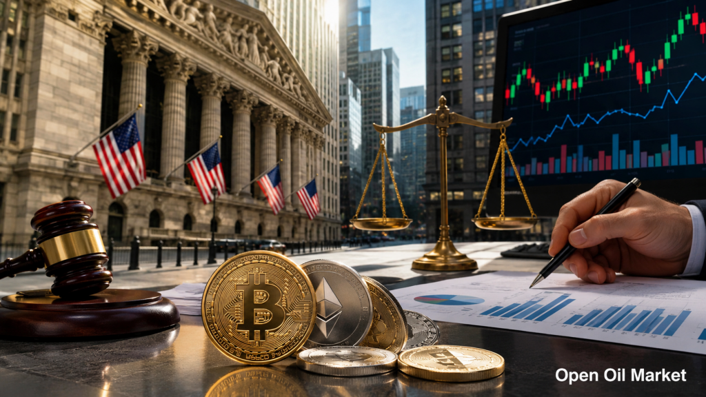 Cryptovaluta nieuws 18 juli 2026 — bitcoin koers, CLARITY Act en top-10 cryptovaluta