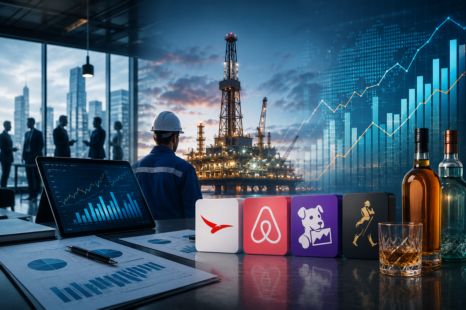 Economische gebeurtenissen en bedrijfsrapporten: donderdag 6 augustus 2026 — arbeidsproductiviteit in de VS, rapporten van ConocoPhillips, Airbnb, Datadog en Diageo