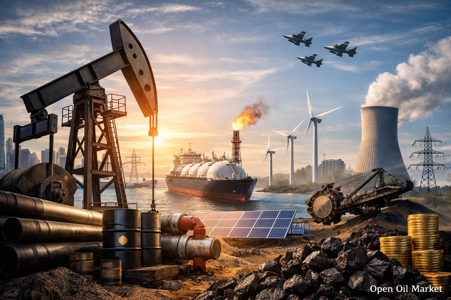 Belangrijke gebeurtenissen wereldwijde energie-sector maandag 29 december 2025: olie, gas, Brent, WTI