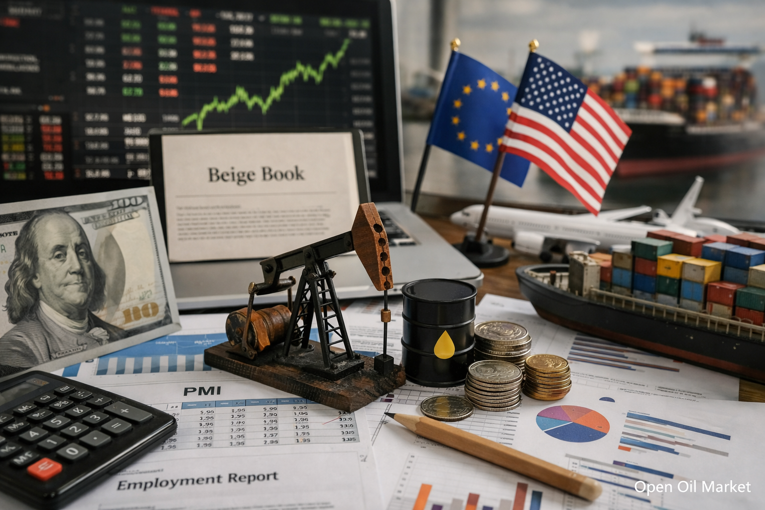 Economische gebeurtenissen en bedrijfsrapporten van 2 tot 6 maart 2026: PMI, inflatie eurozone, ADP en Nonfarm Payrolls