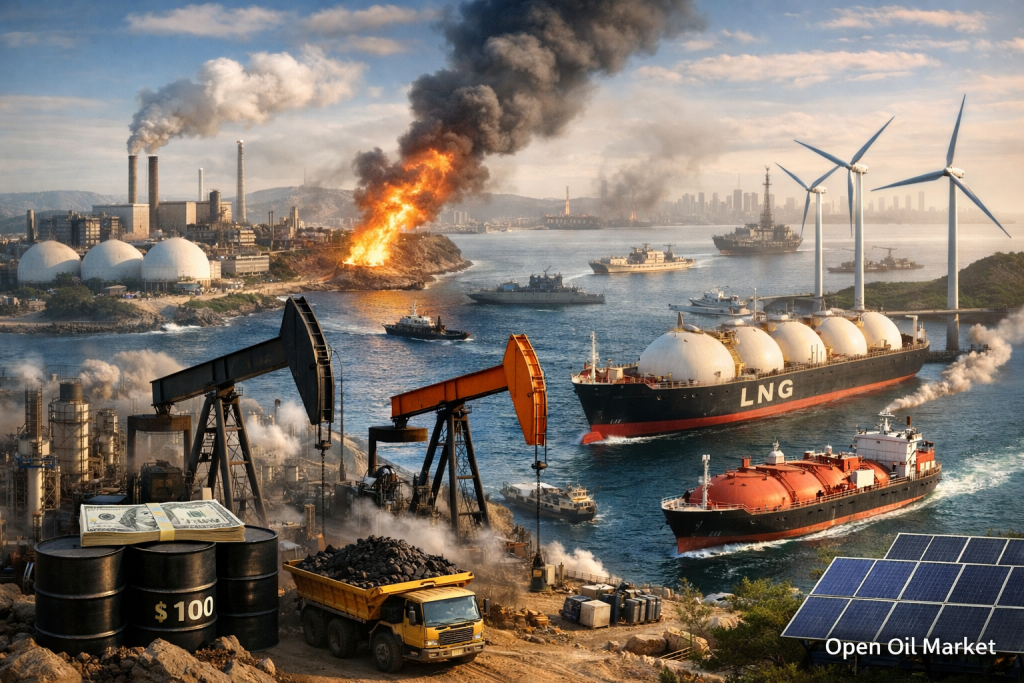 Nieuws over olie en gas en energie - dinsdag 14 april 2026: Hormuz-factor, dure olie en nieuwe stresstest voor de energiesector